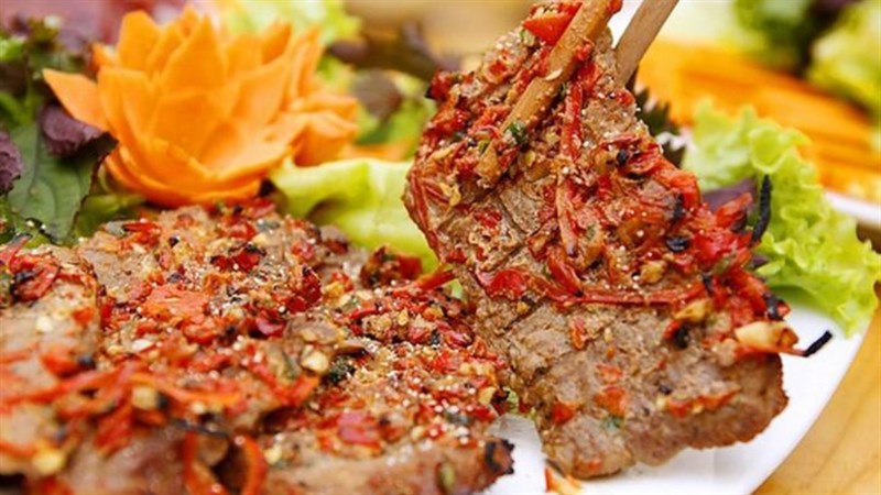 Thịt nai đặc sản Daklak