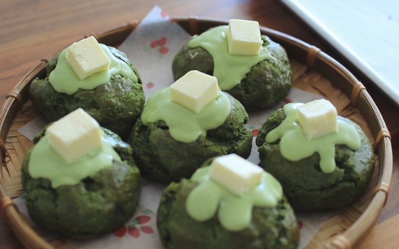 B&aacute;nh scone matcha 