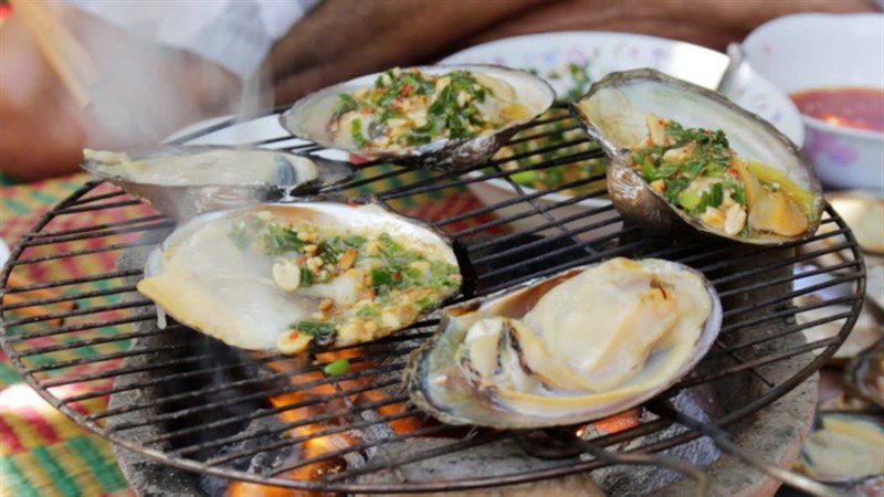 Vọp nướng chấm muối tiêu