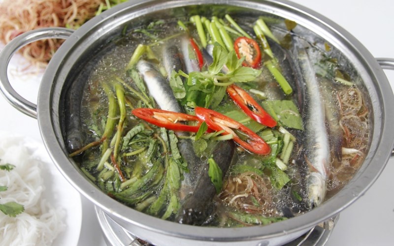 Cá kèo nấu giấm