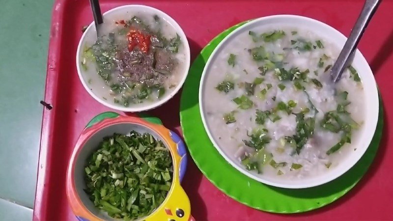 Cháo cá diêu hồng