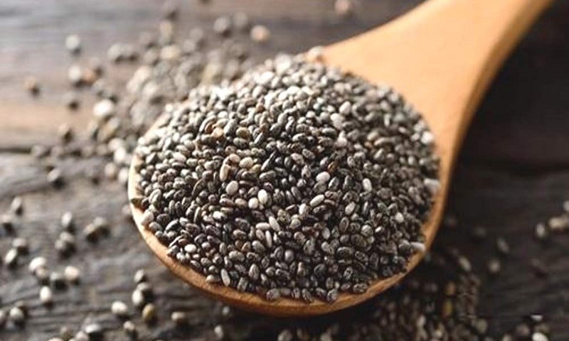 Hạt chia giàu chất xơ