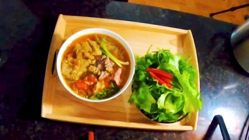 Bún riêu cua bắp bò