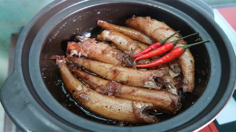 Cá mối kho tiêu