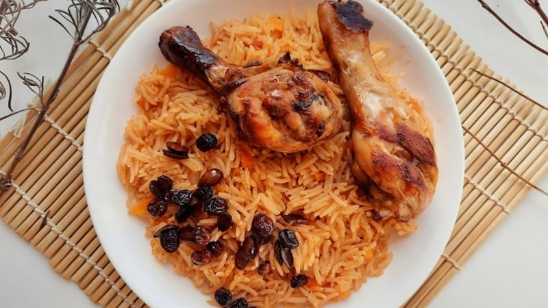 Cơm gà Kabsa Ả Rập