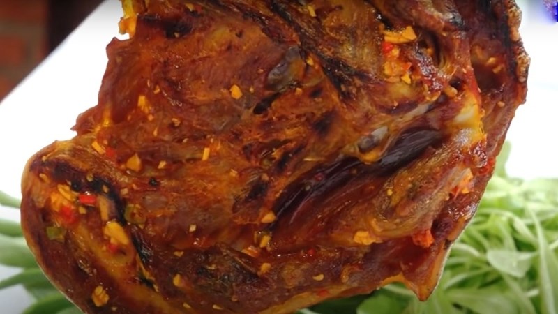Dê nướng muối ớt