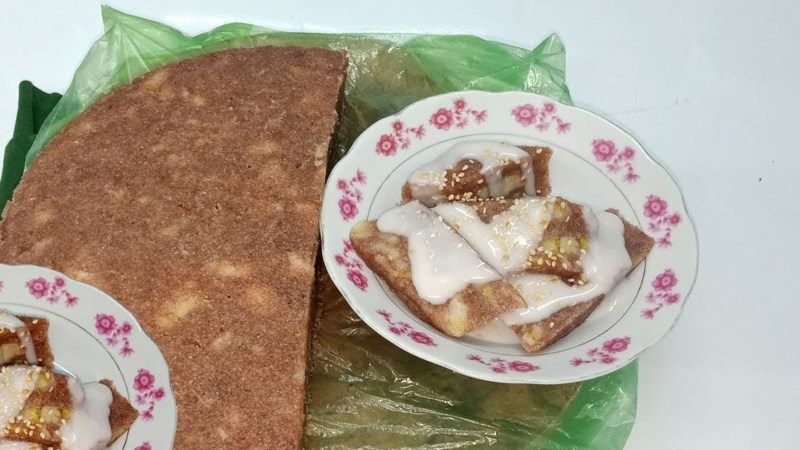 Bánh chuối gạo lứt