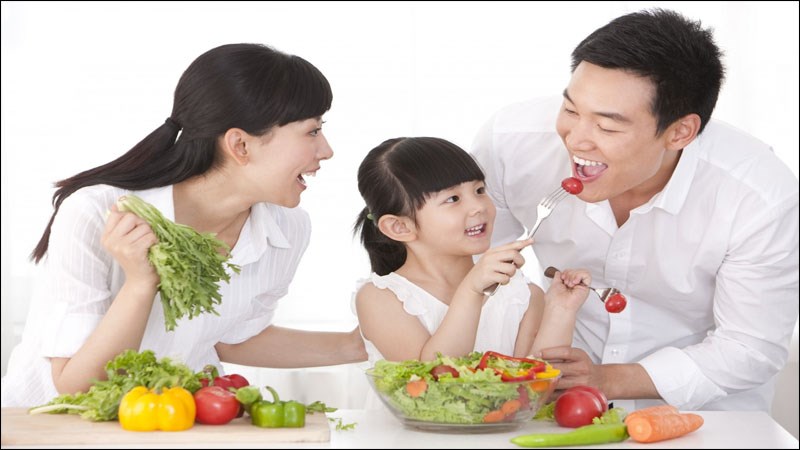 Cha mẹ là tấm gương cho con trẻ