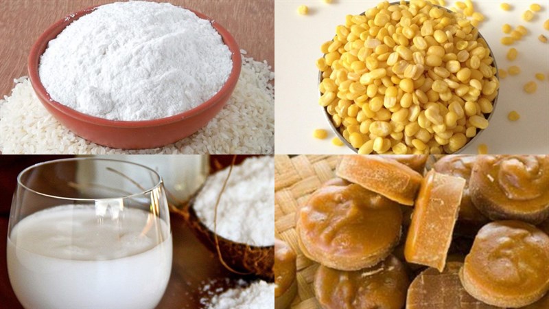 Nguyên liệu làm bánh trôi nước
