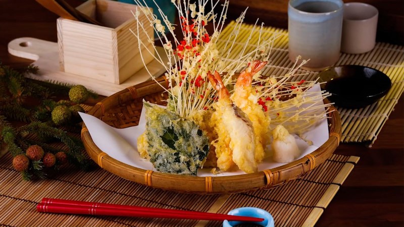 Tempura tôm