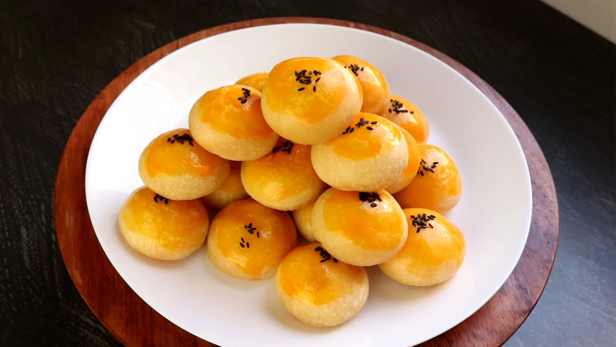 Bánh lava trứng muối