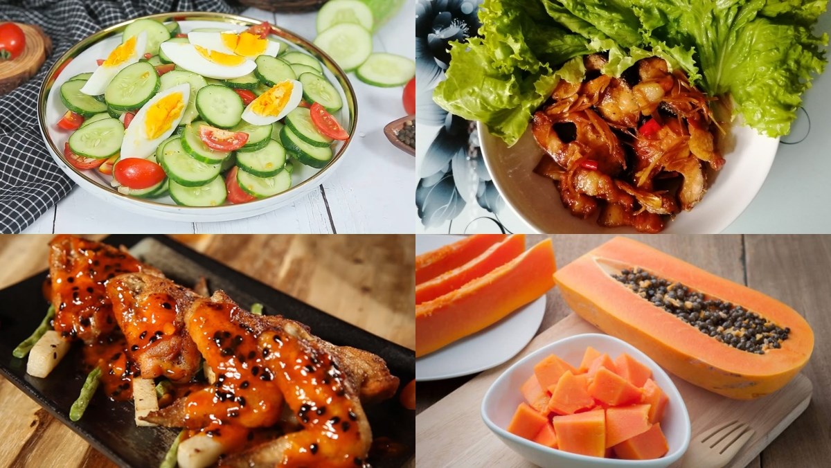 Thực đơn đơn giản cho cả tuần