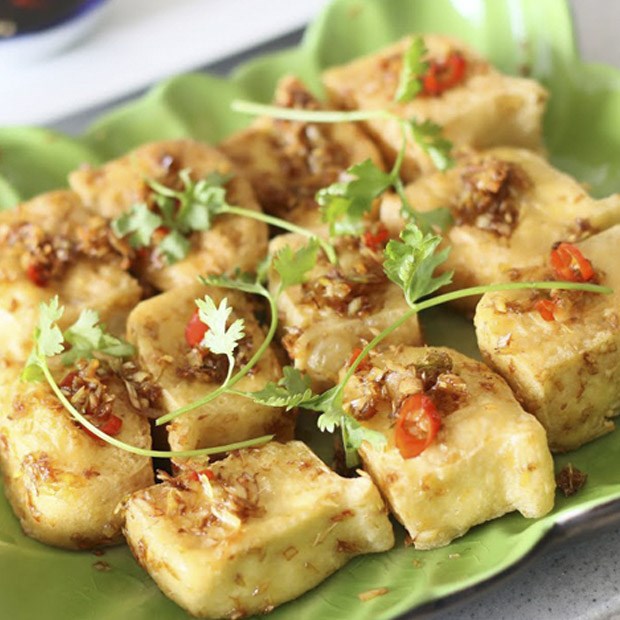 10 phương pháp làm cho đậu phụ chiên