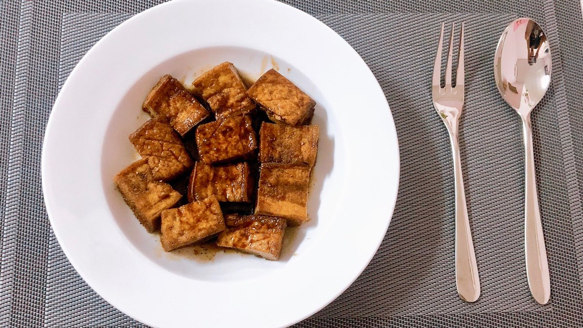 Đậu hũ kho nước tương
