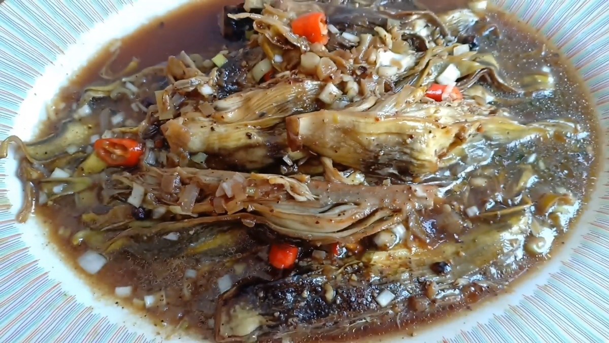 Hoa chuối kho tiêu