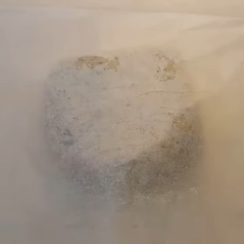 Bước 4 Cán bột và tạo hình Bánh qui hạt chia cà phê dừa