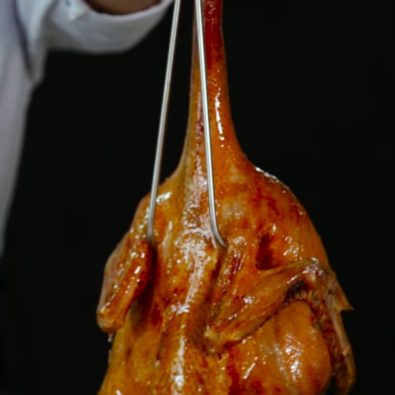 Bước 5 Chiên giòn da Giòn da gia cầm, da gà, da vịt