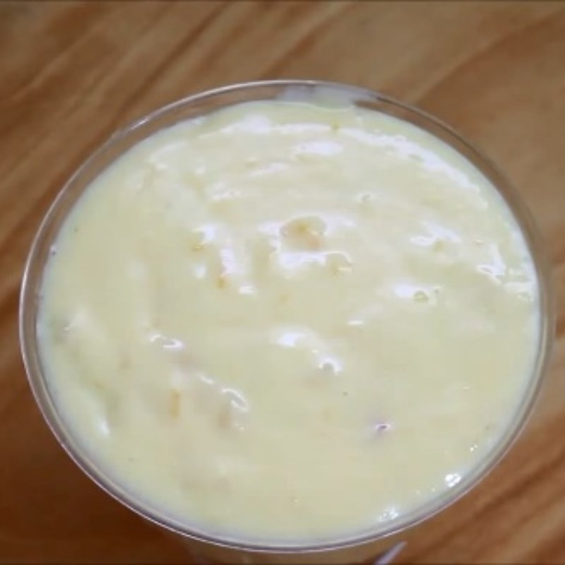 Bước 3 Hoàn thành Pudding vải custard