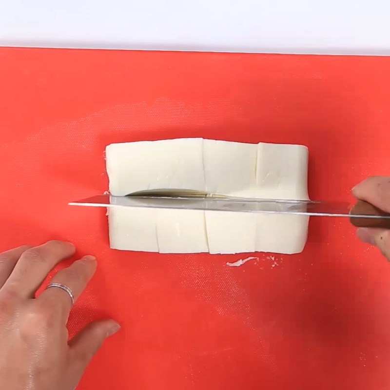 Bước 3 Làm lạnh và hoàn thành Bánh sữa dừa với gelatin
