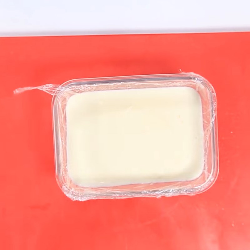 Bước 3 Làm lạnh và hoàn thành Bánh sữa dừa với gelatin