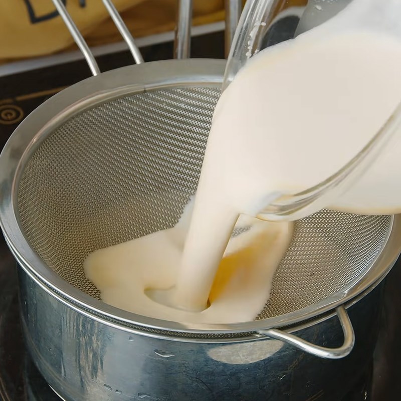 Bước 2 Làm nhân bánh chuối Bánh chuối Thượng Hải