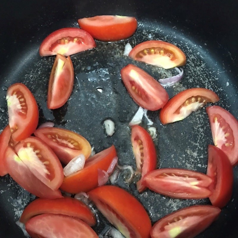 Bước 3 Nấu nước dùng Bún măng chua