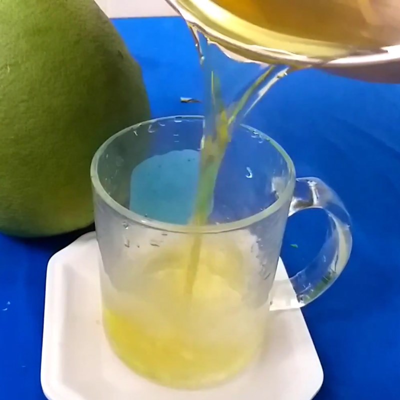 Bước 3 Nấu nước vỏ bưởi và hoàn thành Nước vỏ bưởi