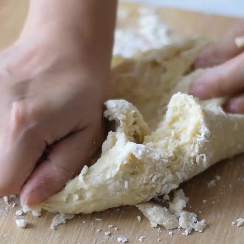 Bước 4 Nhào bột bánh mì Bánh mì bơ sữa nhân phô mai