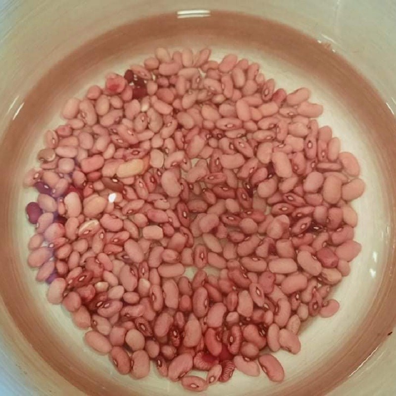 Bước 2 Ninh đậu Chè đậu đỏ bột báng nước cốt dừa bằng nồi áp suất