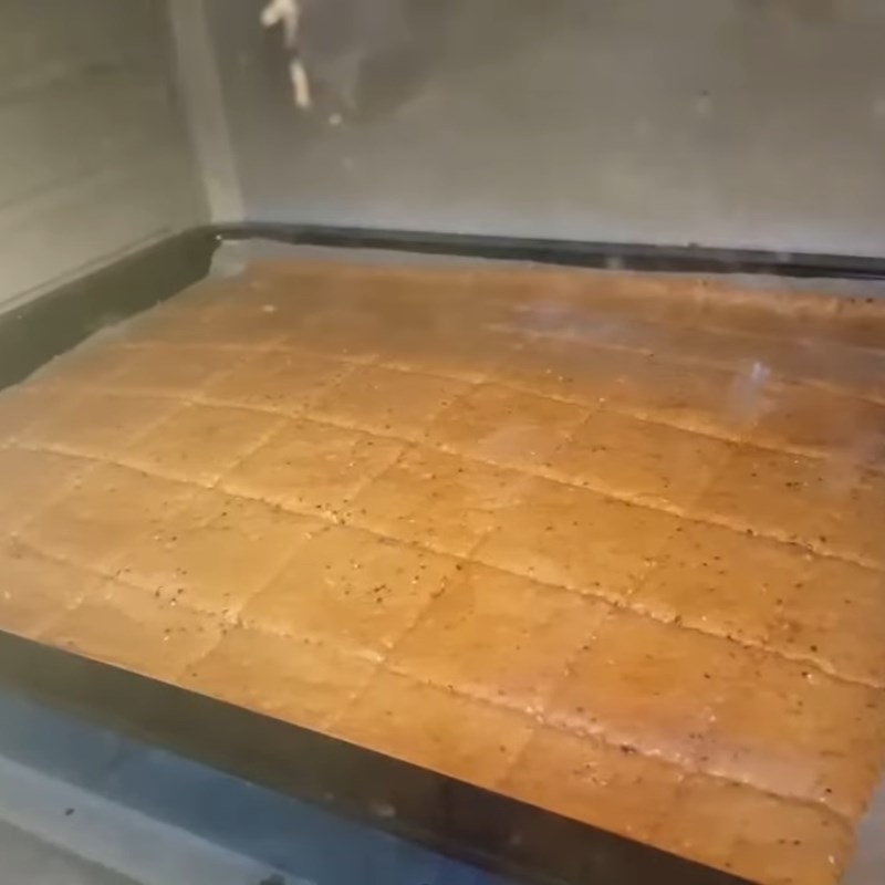 Bước 5 Nướng bánh Bánh qui hạt chia cà phê dừa