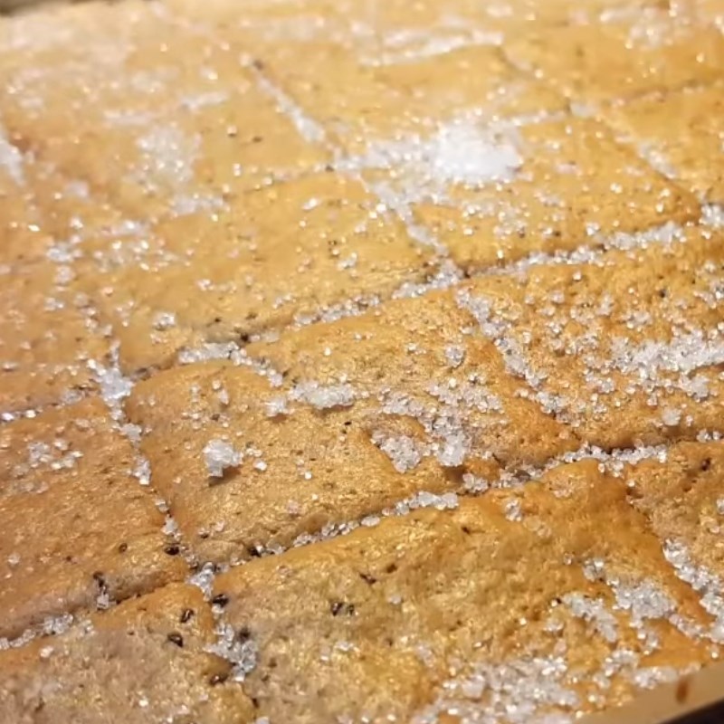 Bước 5 Nướng bánh Bánh qui hạt chia cà phê dừa