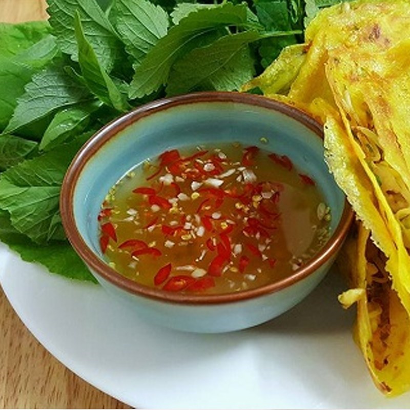 Bước 5 Làm nước chấm bánh xèo Bánh xèo nấm mối