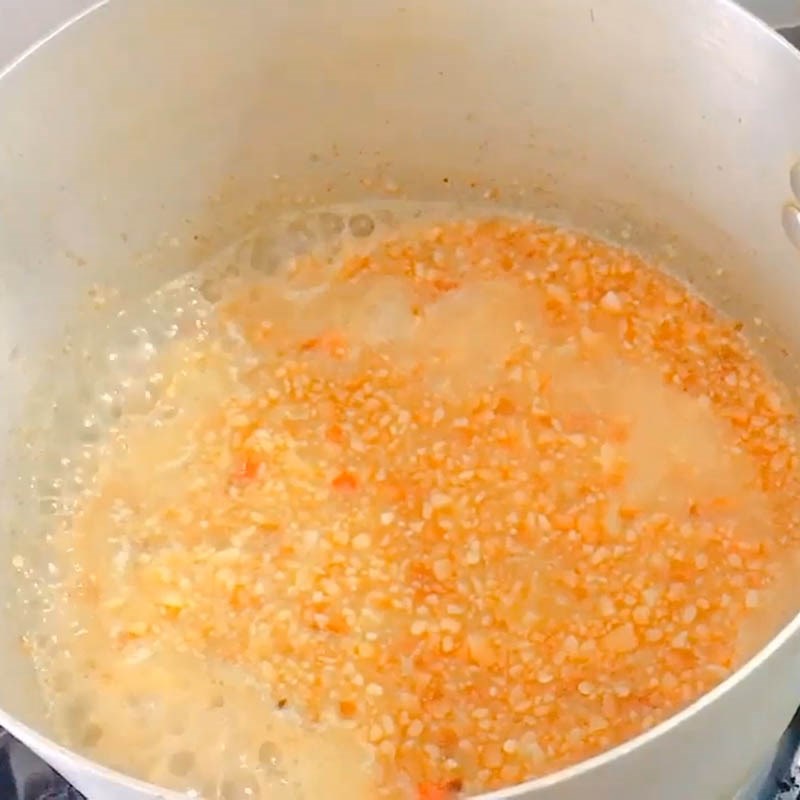 Bước 3 Pha và nấu nước chấm Nước mắm đậu phộng