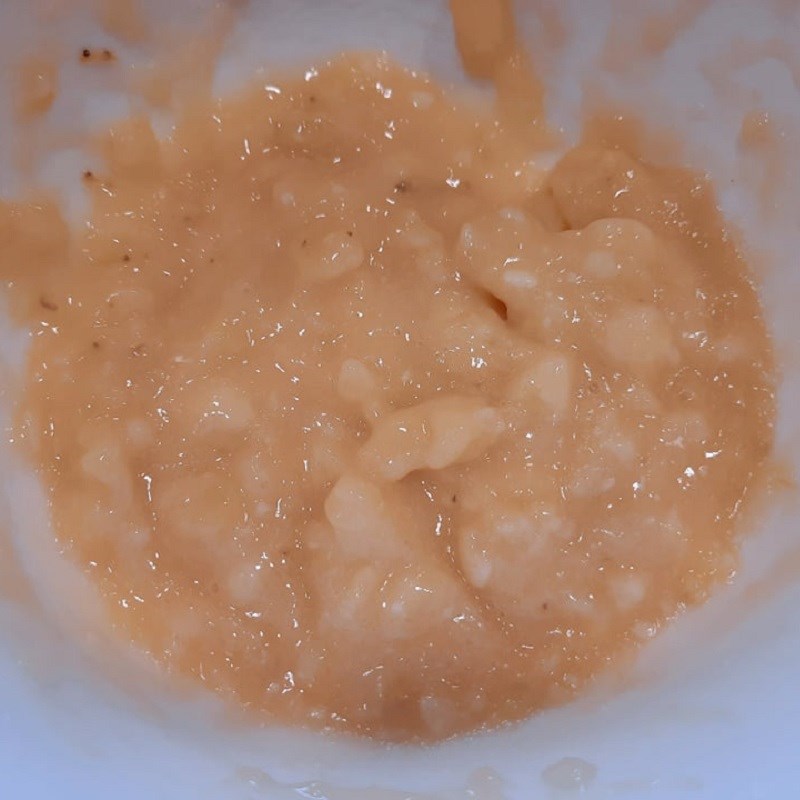 Bước 1 Sơ chế chuối Bánh bông lan chuối nước cốt dừa bằng lò nướng