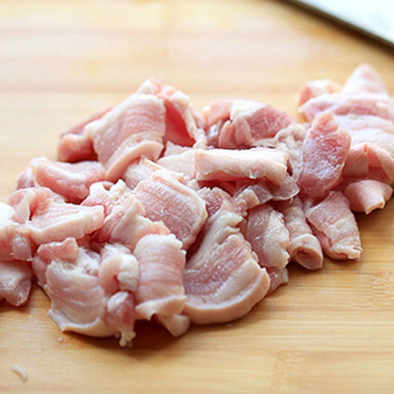 Bước 1 Sơ chế nấm mối và các nguyên liệu khác Bánh xèo nấm mối