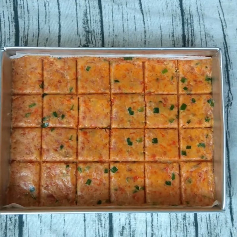 Bước 4 Tạo hình và nướng bánh Bánh quy tôm khô