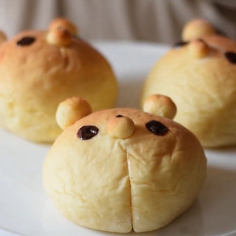 Bước 9 Thành phẩm Bánh mì bơ sữa nhân phô mai