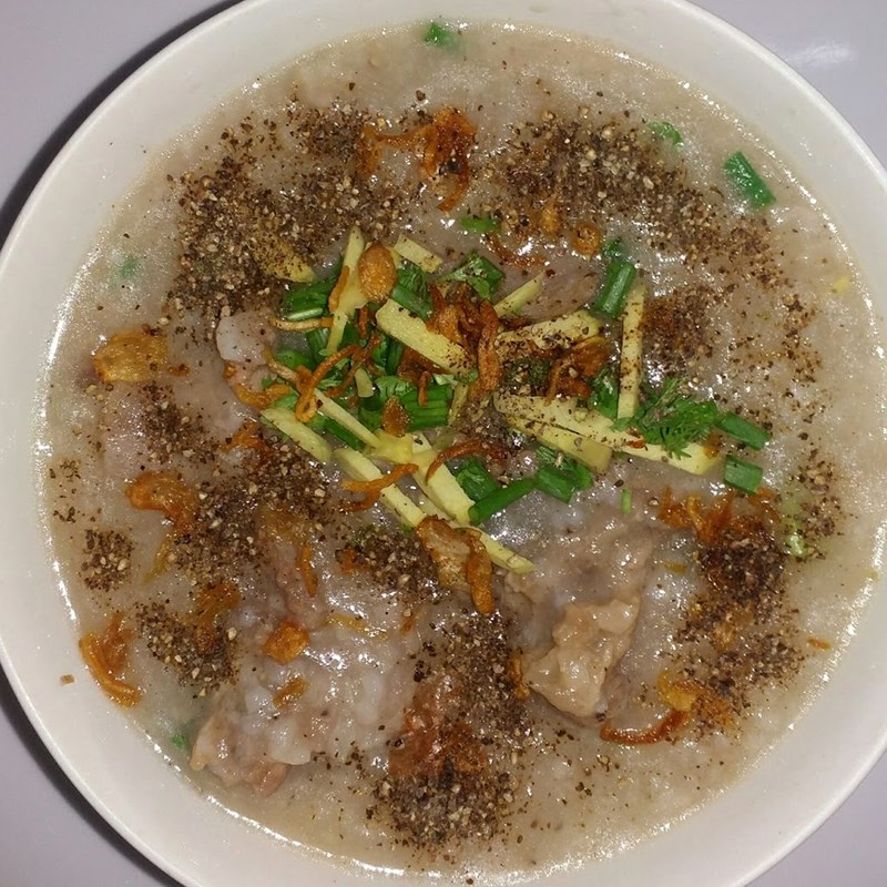 Bước 3 Thành phẩm Cháo sườn bò