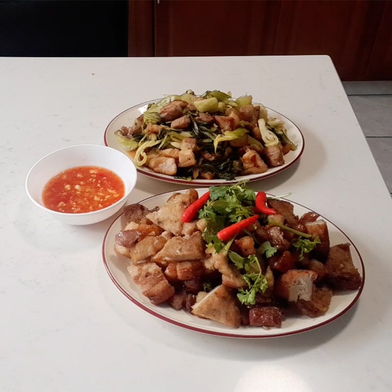 Bước 4 Thành phẩm Chả cá kho thịt