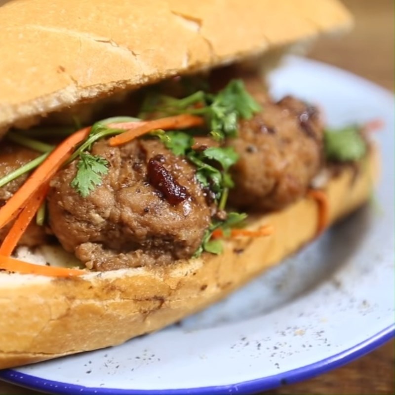 Bước 7 Thành phẩm Bánh mì xíu mại