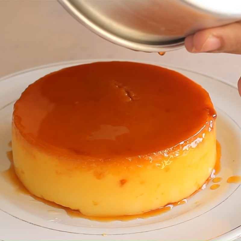 Bước 6 Thành phẩm Bánh flan xoài không cần trứng