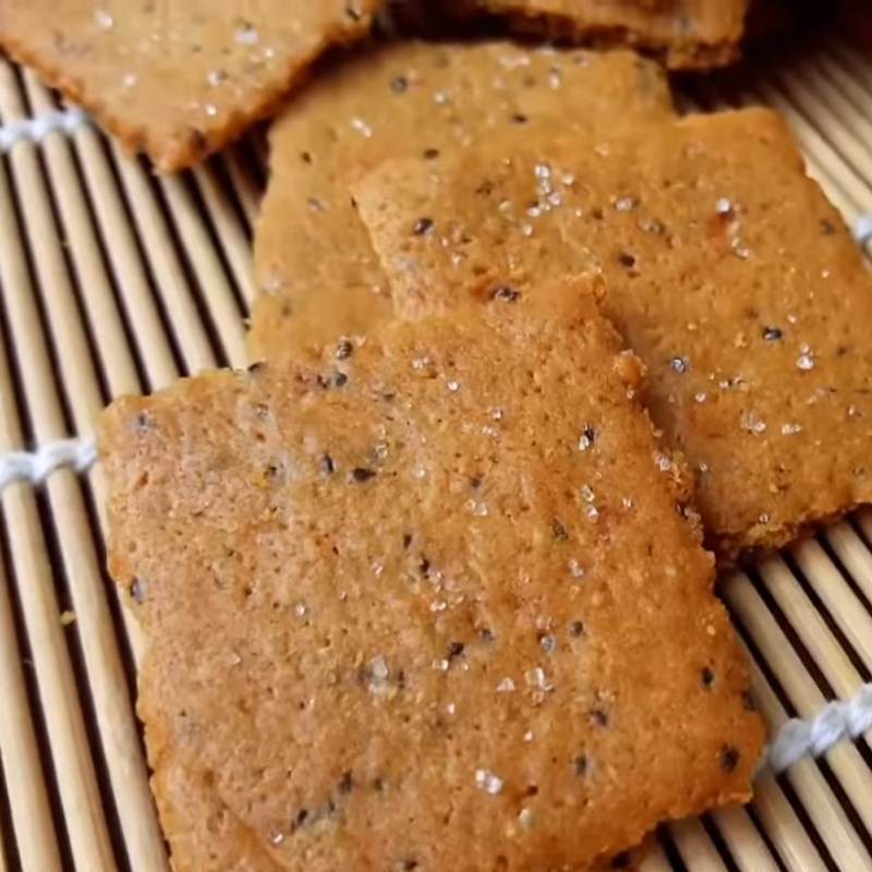 Bước 6 Thành phẩm Bánh qui hạt chia cà phê dừa