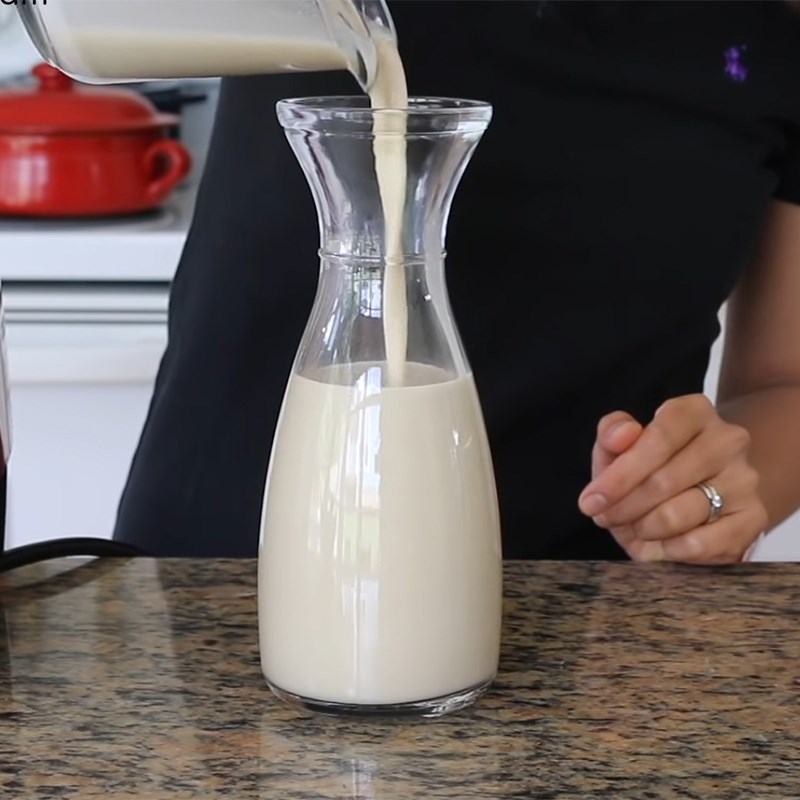 Bước 3 Thành phẩm Sữa yến mạch nguyên chất
