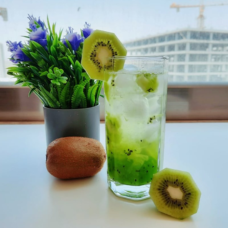 Bước 4 Thành phẩm Mojito kiwi không cồn