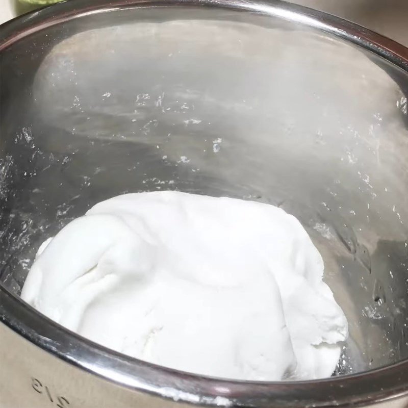 Bước 1 Trộn bột Bánh nghệ gò công