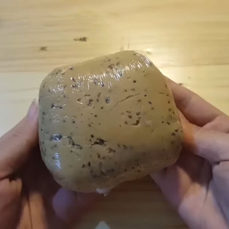 Bước 3 Trộn dừa hạt chia Bánh qui hạt chia cà phê dừa