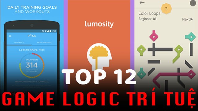 Top 12 game logic thử thách trí tuệ trên điện thoại hay nhất