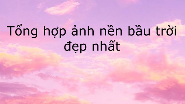 Hình nền bầu trời màu hồng đẹp tuyệt trần  Hình nền Bầu trời Cuộc sống  ngoài trời