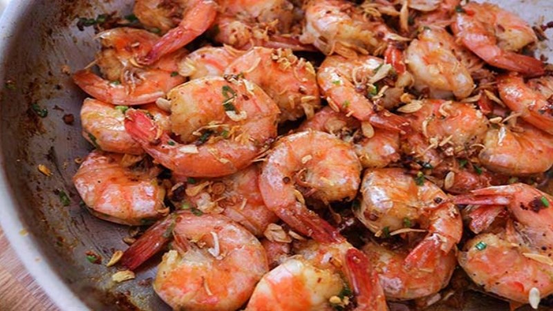 T&ocirc;m rang tỏi