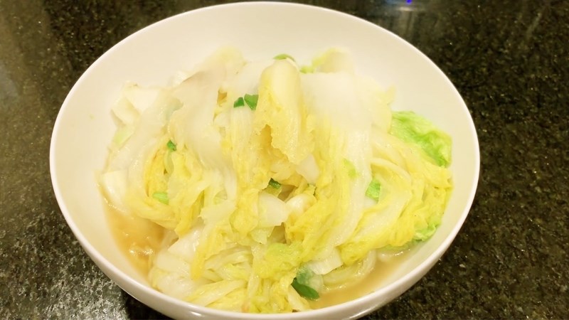 Cải thảo x&agrave;o tỏi